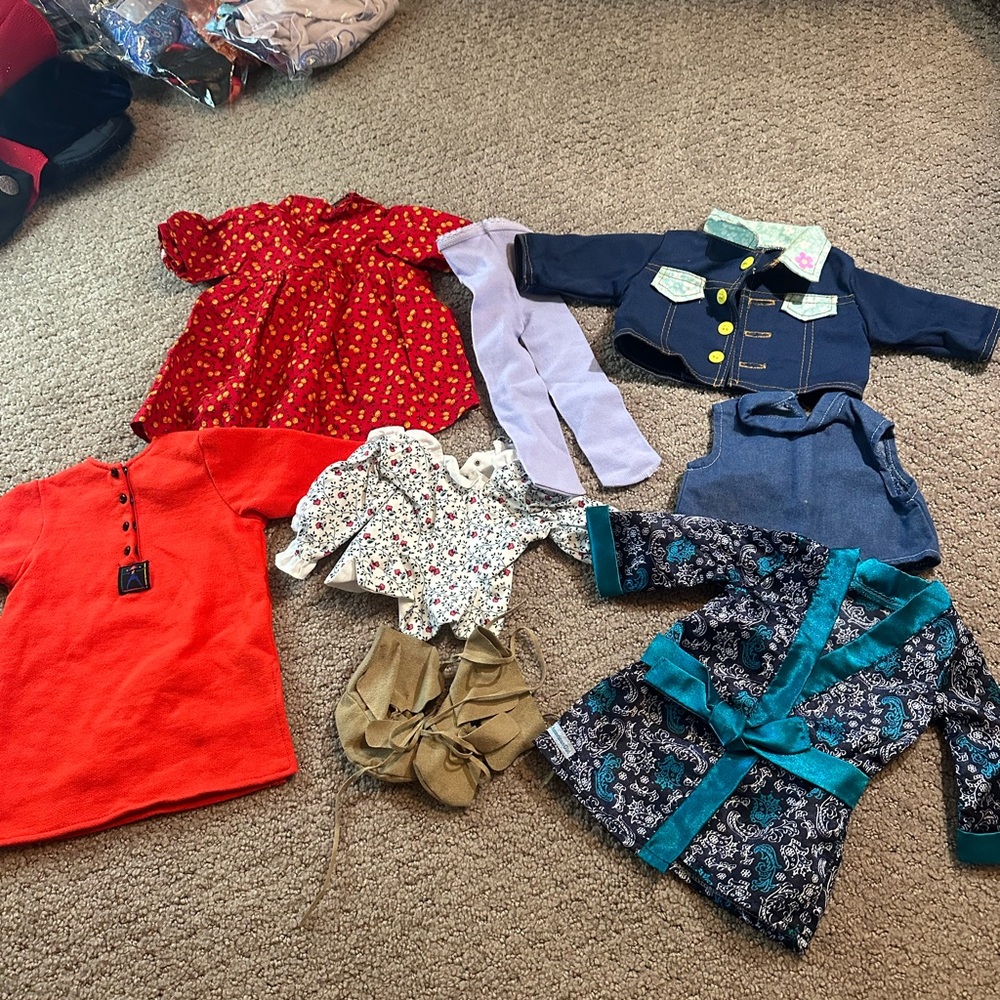 Assorted Doll Clothes Set